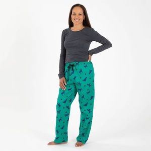 The Animal Rescue Site Plaid Pets Flannel Pajama pants size Large